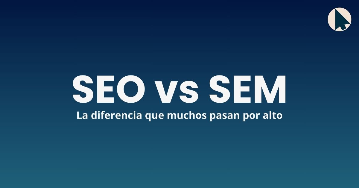 SEO vs SEM